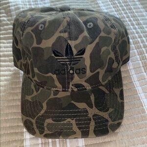 Adidas Green Camouflage Cap